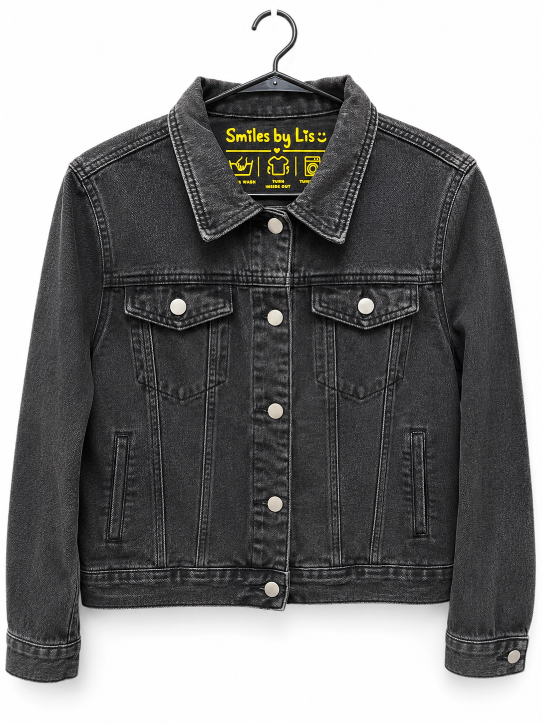 Hike Horizon Hand-Painted Denim Jacket
