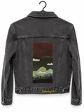 Hike Horizon Hand-Painted Denim Jacket